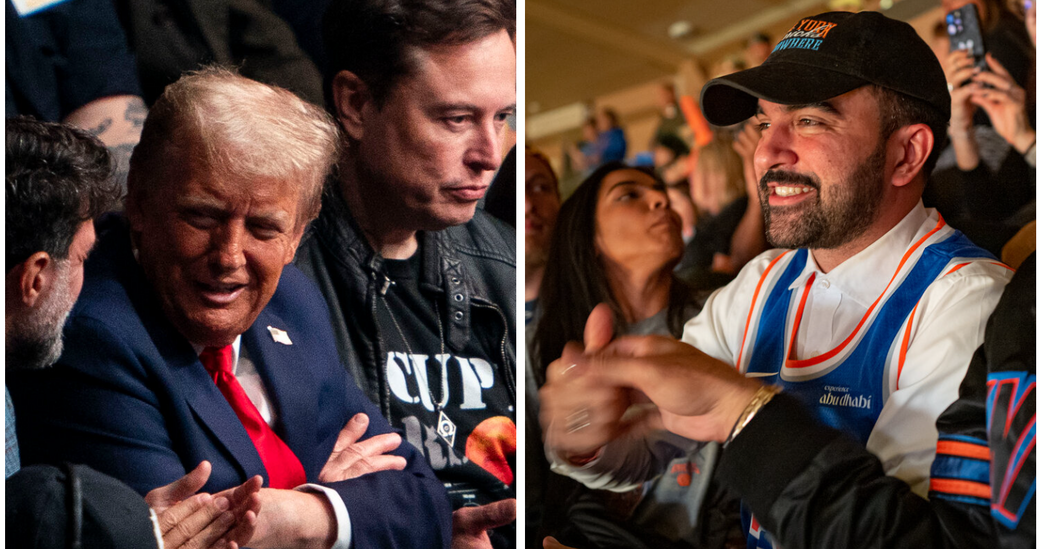 Trump and Mamdani Plan to Be at Monday’s Knicks Game (but Not Together)