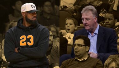 "If we're not talking Hall of Fame in five years, something went wrong" - Larry Bird on LeBron James after his NBA debut