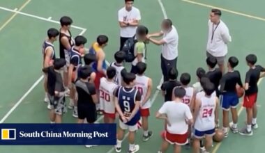 ‘Humiliation’: video shows basketball coach slapping boy, ordering self-harm