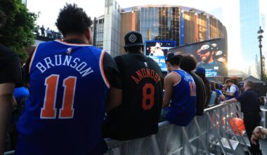 Knicks watch party returns outside MSG for NBA Finals Game 4. Here's what to know.