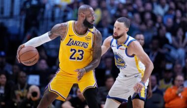 Golden State Warriors v Los Angeles Lakers