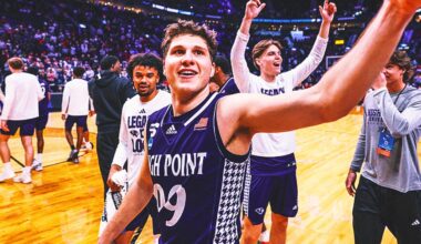 High Point's Chase Johnston Hits First 2-Point FG at Perfect Time