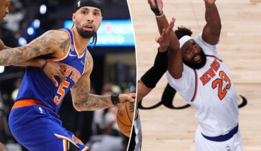 Knicks dilemmas as NBA title joy meets free agency reality
