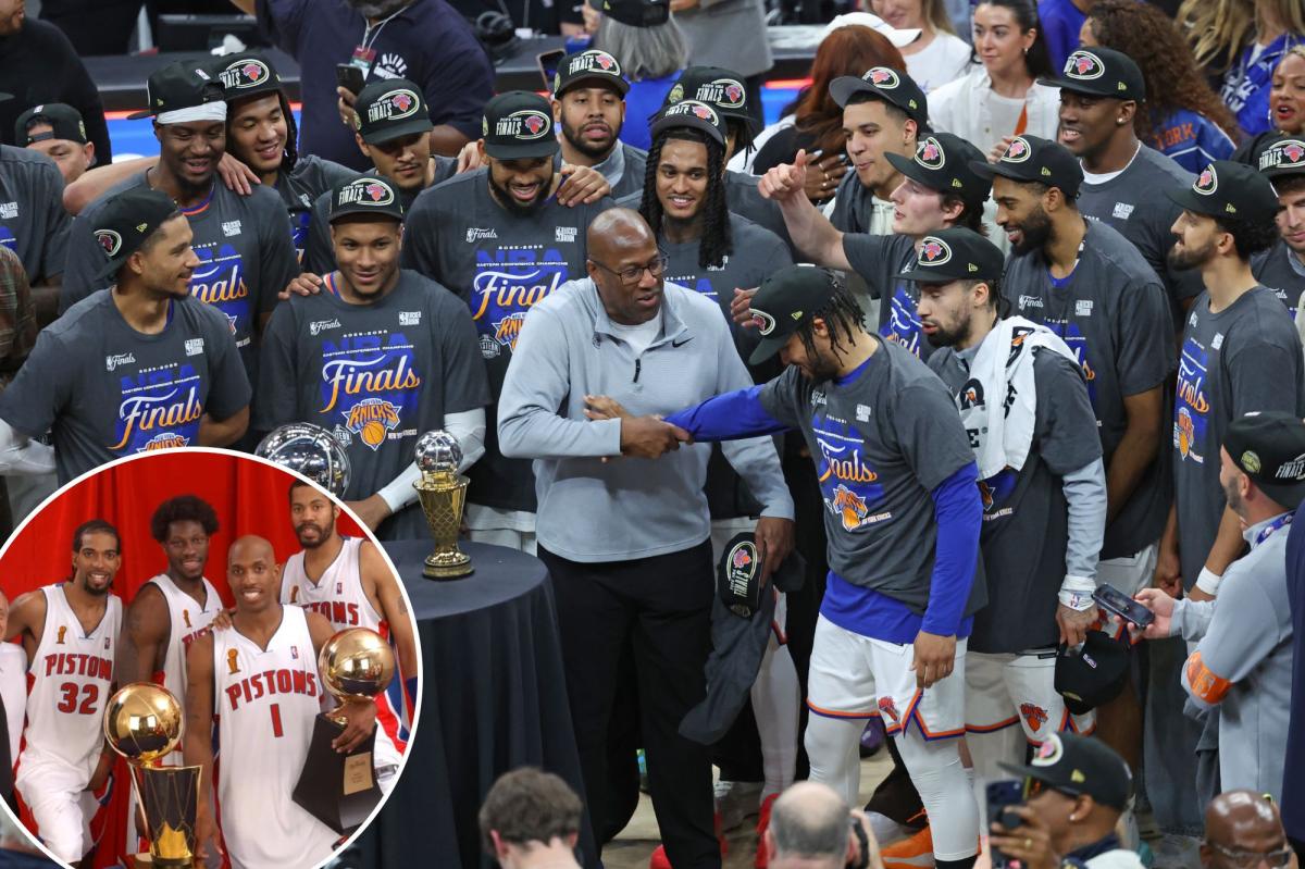 Larry Brown sees his 2004 champion Pistons in these Knicks
