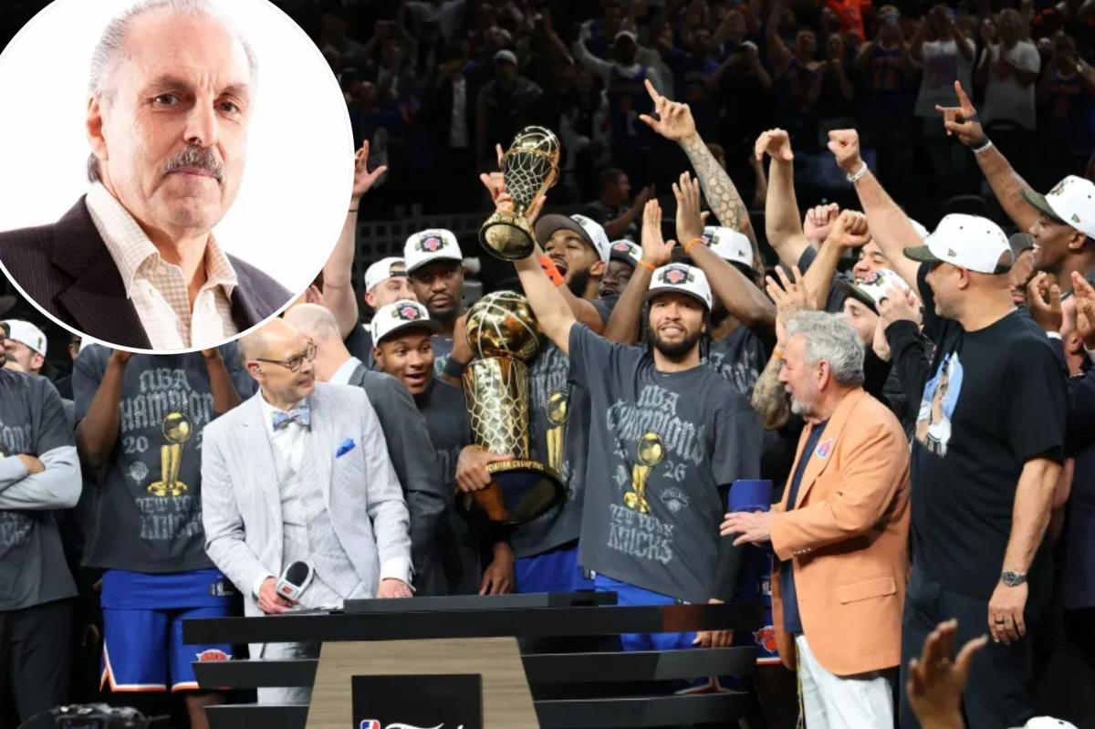 WFAN's Joe Benigno rejoices in Knicks' championship win