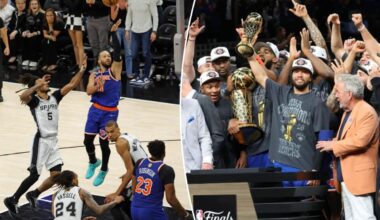 Knicks-Spurs NBA Finals has highest ratings in nearly 30 years