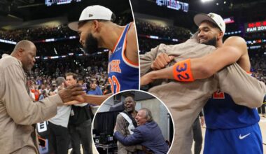 Knicks' NBA title finally allowed Patrick Ewing to exhale: KAT