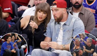 Taylor Swift, Travis Kelce’s Knicks courtside seats headed to auction