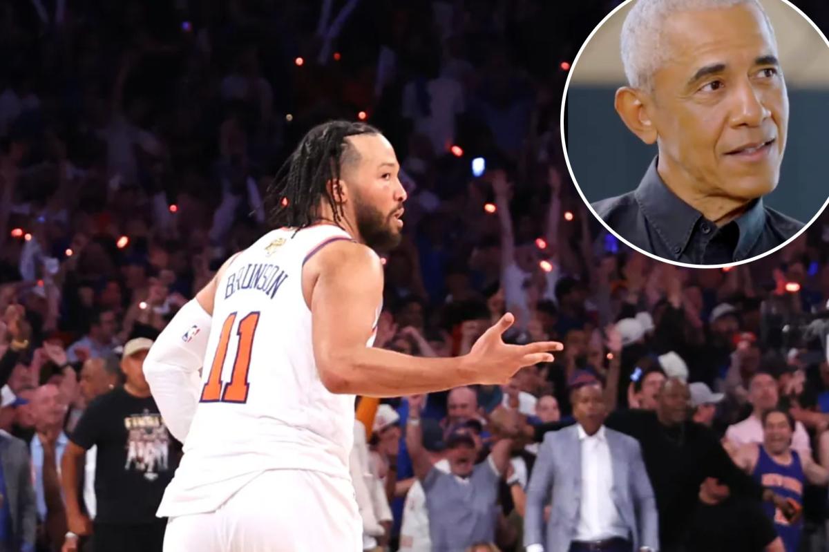Barack Obama has all the love for Knicks, Jalen Brunson