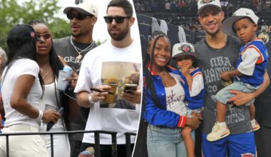Knicks' Josh Hart hypes up wife days after raunchy post-parade posts