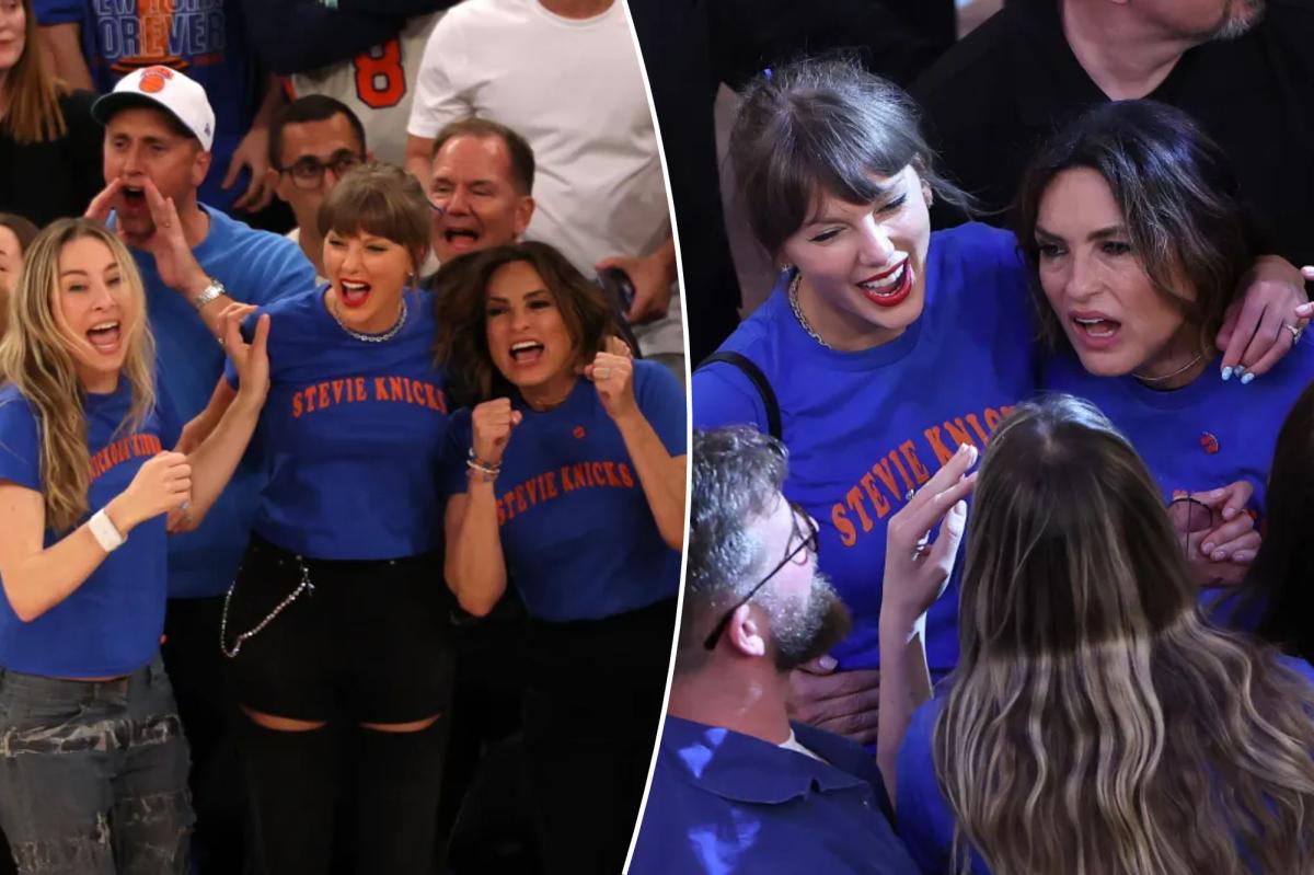 Mariska Hargitay ran from Broadway show to Knicks Game 4