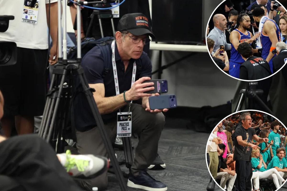 Ben Stiller reveling in Knicks going from 'a lot of pain' to cusp of title