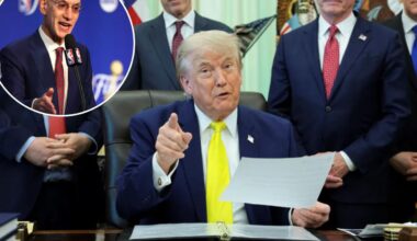 Adam Silver 'thrilled' Trump will attend Knicks-Spurs NBA Finals Game 3
