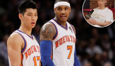 Jeremy Lin, Carmelo Anthony end their 14-year Knicks feud