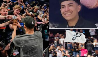 Spurs fan, 17, declared brain-dead after horrific accident while celebrating conference final win