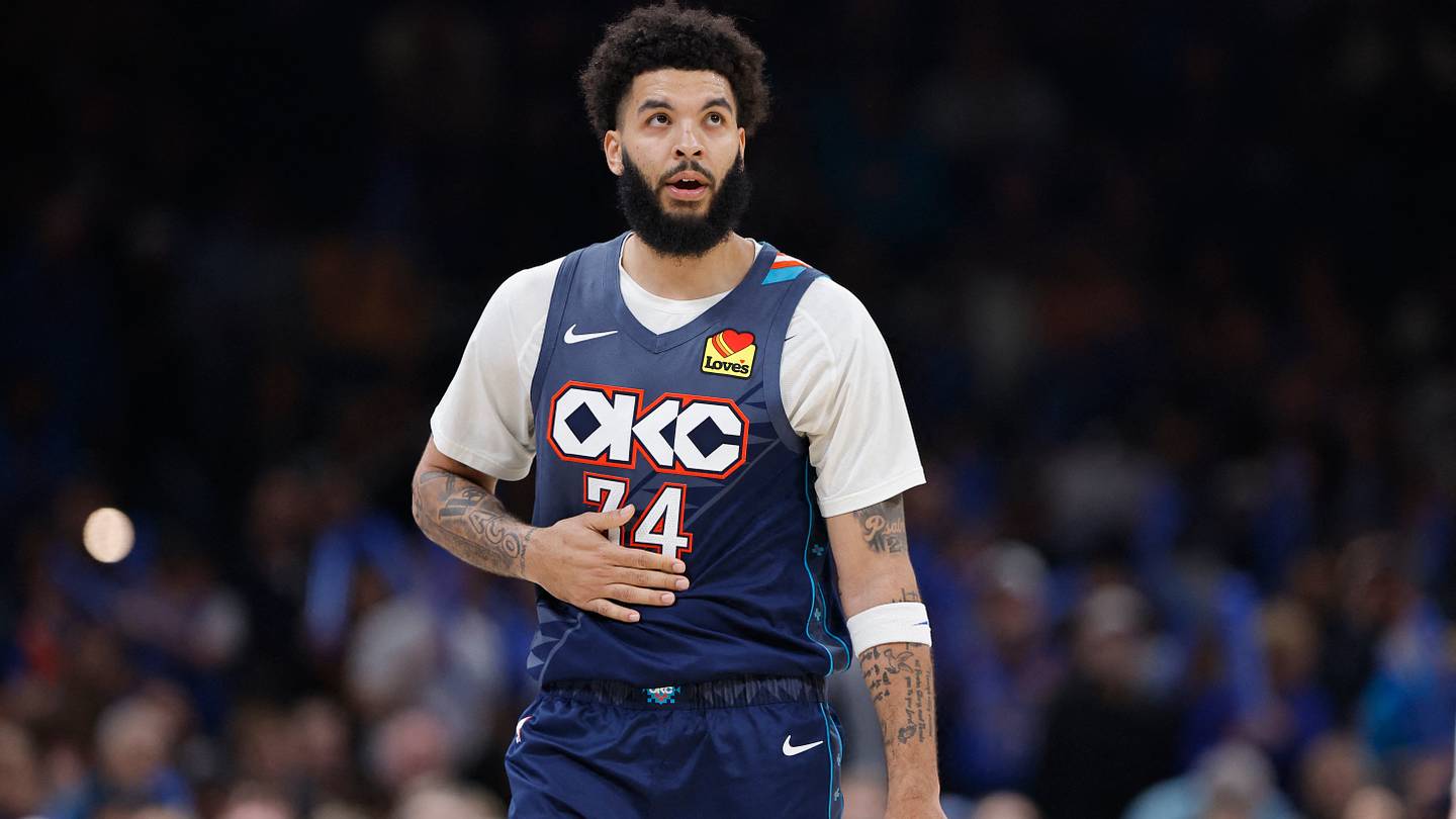 OKC Thunder forward Kenrich Williams