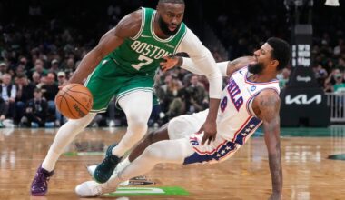 Another blockbuster: Jaylen Brown getting traded by Celtics to 76ers for Paul George, draft picks
