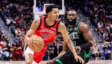Could the Celtics be trying to turn Paul George picks into Trey Murphy?