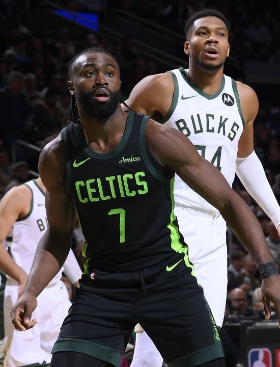 Jaylen Brown, Giannis Antetokounmpo