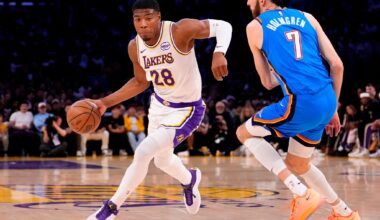 Forward Rui Hachimura agrees to a 2-year deal with Clippers, will leave Lakers, AP source says