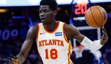 Hawks forward Gueye has surgery for fractured left foot and could miss start of 2026-27 season
