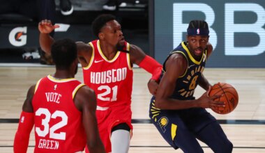 Rockets jersey history No. 21