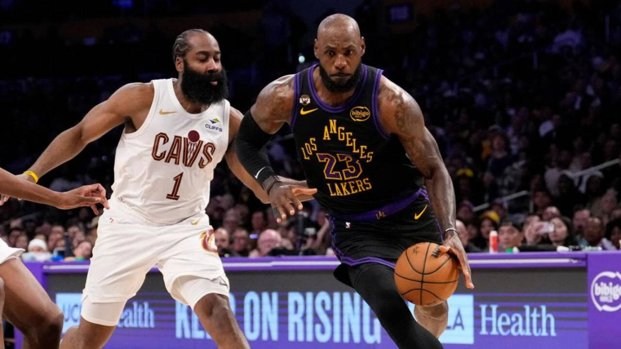 James Harden sends open message to LeBron James amid Cleveland Cavaliers rumors | NBA News