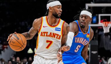 It looks like Lu Dort is excited for fresh NBA start on Hawks