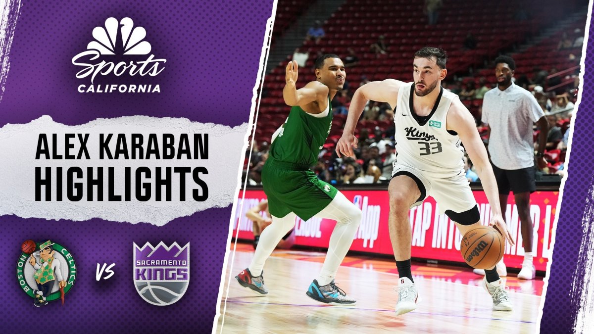 Watch Kings rookie Alex Karaban’s 21-point game vs. Celtics – NBC Sports Bay Area & California