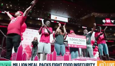 Atlanta Hawks, State Farm partner to pack 1 million meals at State Farm Arena