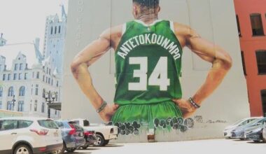 Downtown Milwaukee mural honoring former Bucks star Giannis Antetokounmpo vandalized | News