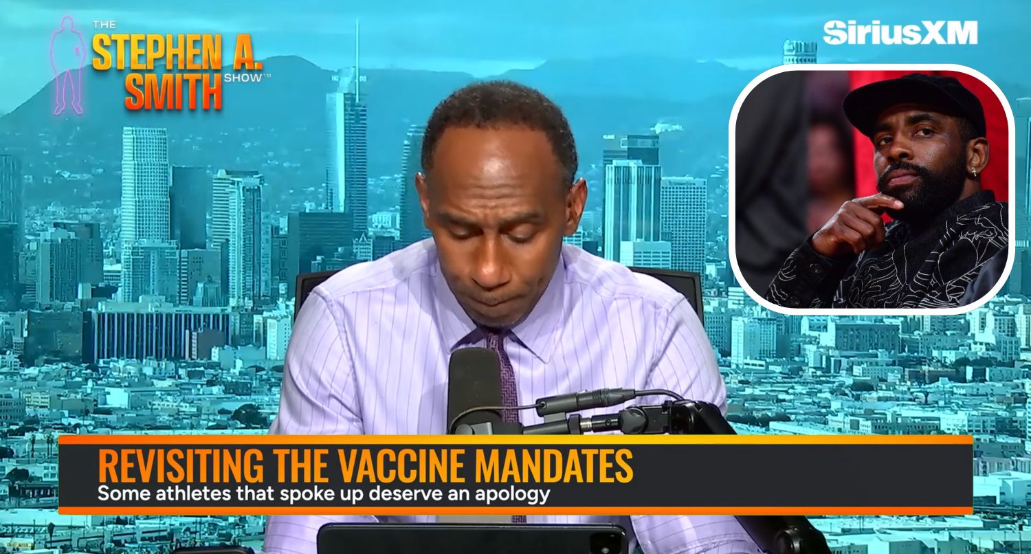 Stephen A. Smith apologizes to Kyrie Irving over COVID-19