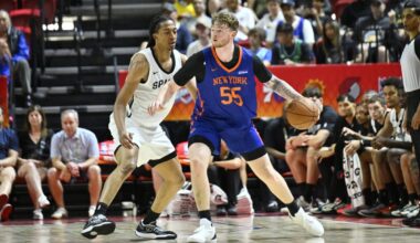 Knicks rookie Tyler Nickel has impressed. Should he get the 14th roster spot?