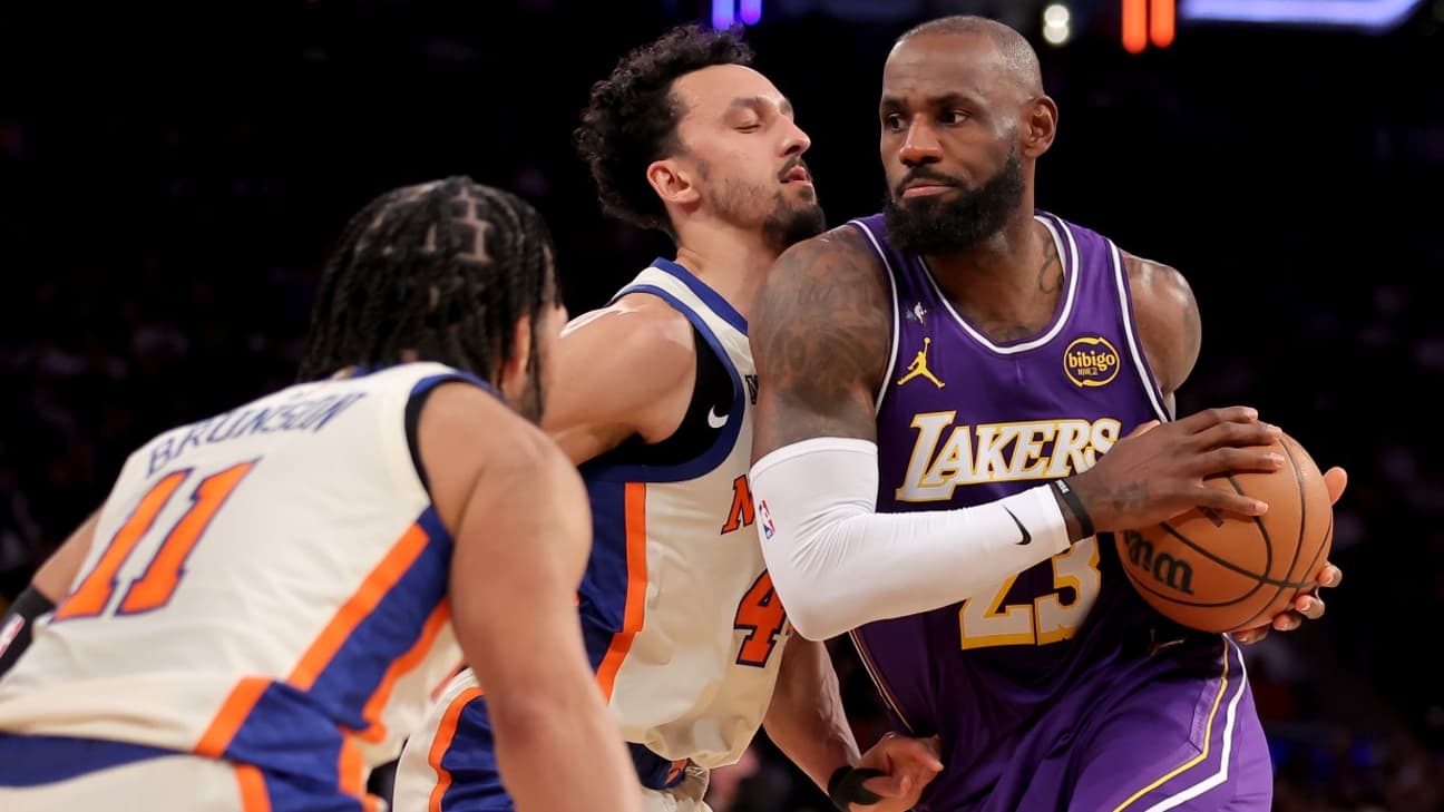 Sources: Knicks very happy with roster core in wake of LeBron James report - SNY