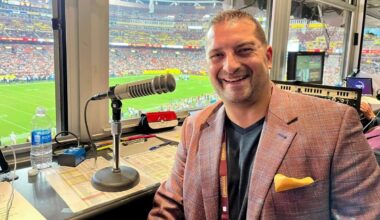 Meet Mark Fratto, the World Cup final PA announcer: ‘I’m in the candy aisle of life’