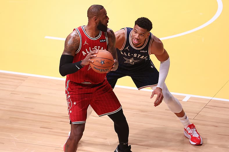 LeBron James, Giannis Antetokounmpo