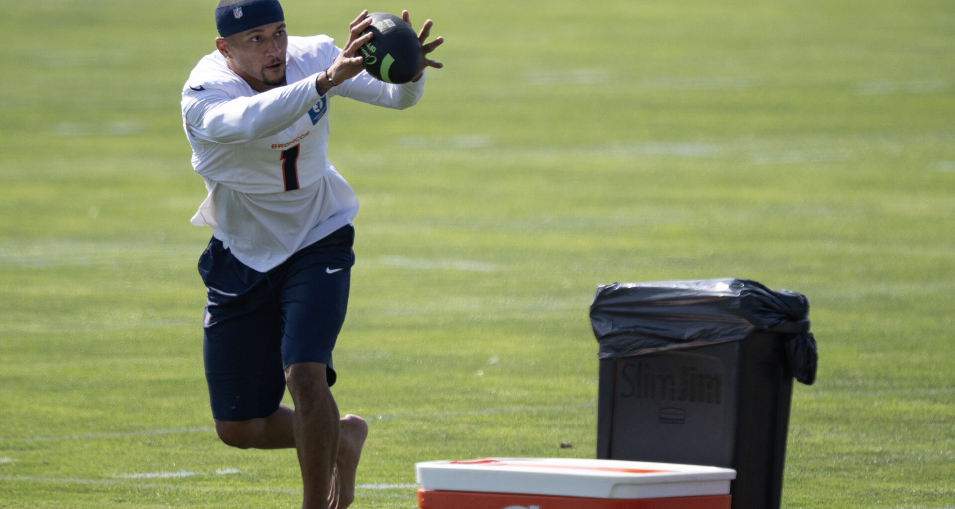 Broncos training camp report: A big day for Evan Engram