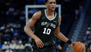 Tarris Reed Jr. made his Spurs debut Friday night