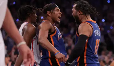 Knicks guard Miles McBride believes the NBA is rewarding players who do not win image