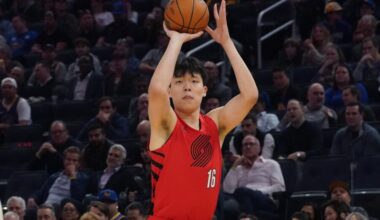 Blazers' Yang Hansen Embraces Pressure From Home Country