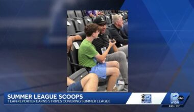 Teenage NBA reporter lands scoop, interviews Bucks coach at summer league