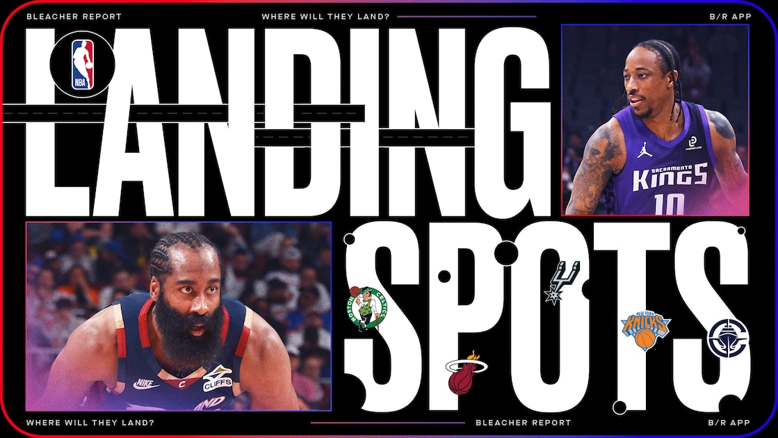 Landing Spots for NBA's Best Available Free Agents - Bleacher Report