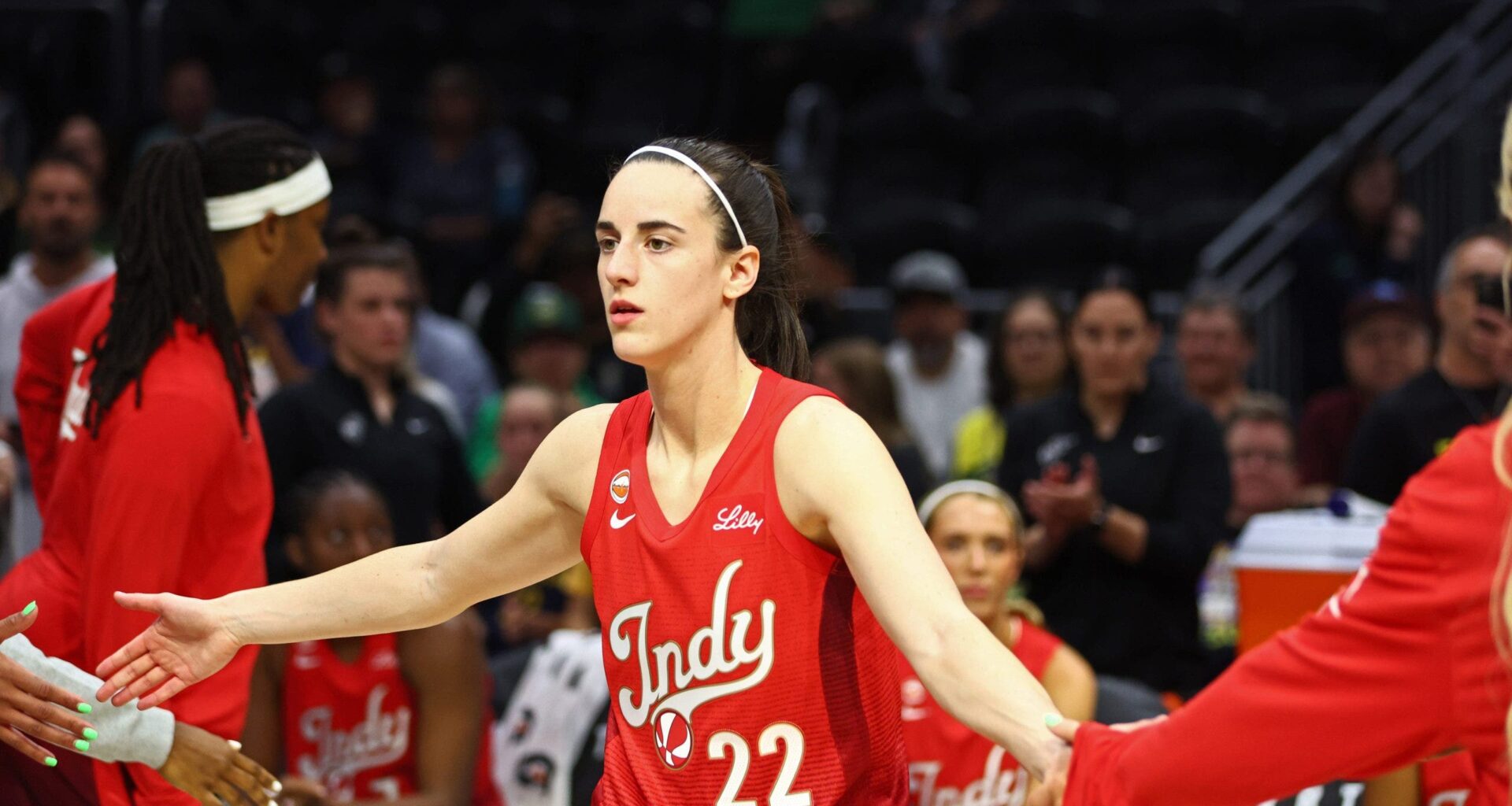 Caitlin Clark erupts for 32 points as Fever hold off Storm to complete season-series sweep