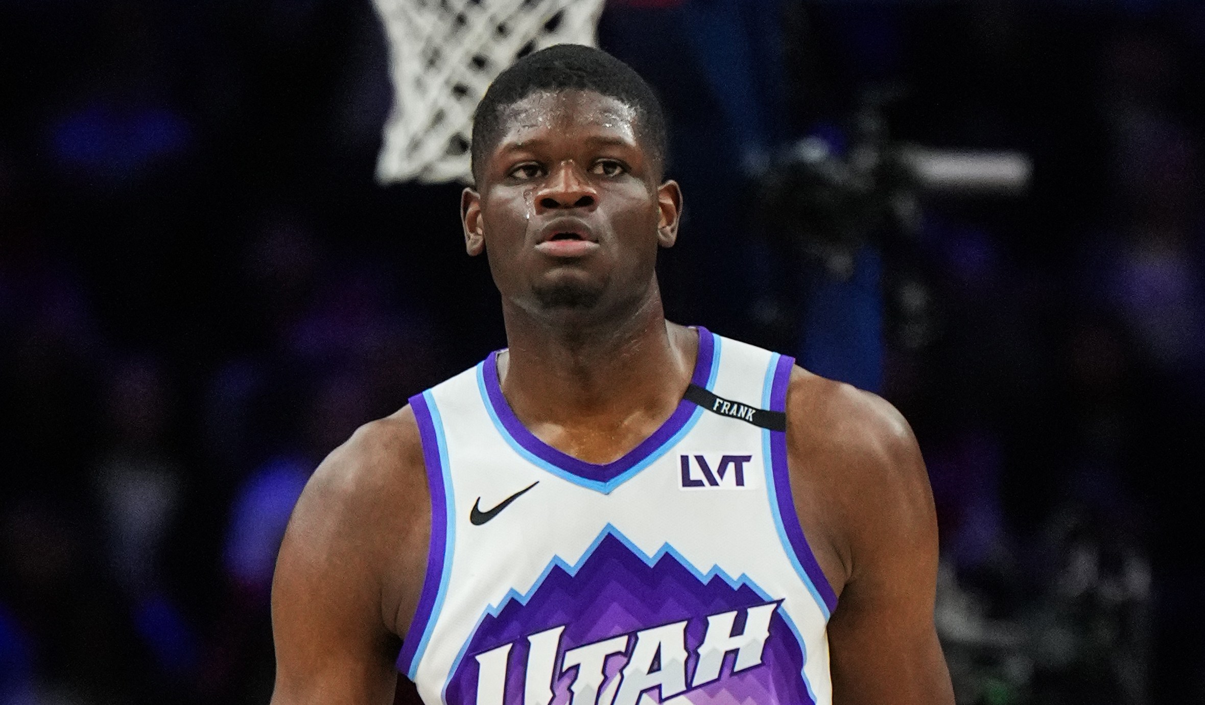 PHILADELPHIA, PA - MARCH 4: Mo Bamba #11 of the Utah Jazz looks on during the game against the Philadelphia 76ers on March 4, 2026 at the Wells Fargo Center in Philadelphia, Pennsylvania NOTE TO USER: User expressly acknowledges and agrees that, by downloading and/or using this Photograph, user is consenting to the terms and conditions of the Getty Images License Agreement. Mandatory Copyright Notice: Copyright 2026 NBAE (Photo by Jesse D. Garrabrant/NBAE via Getty Images)