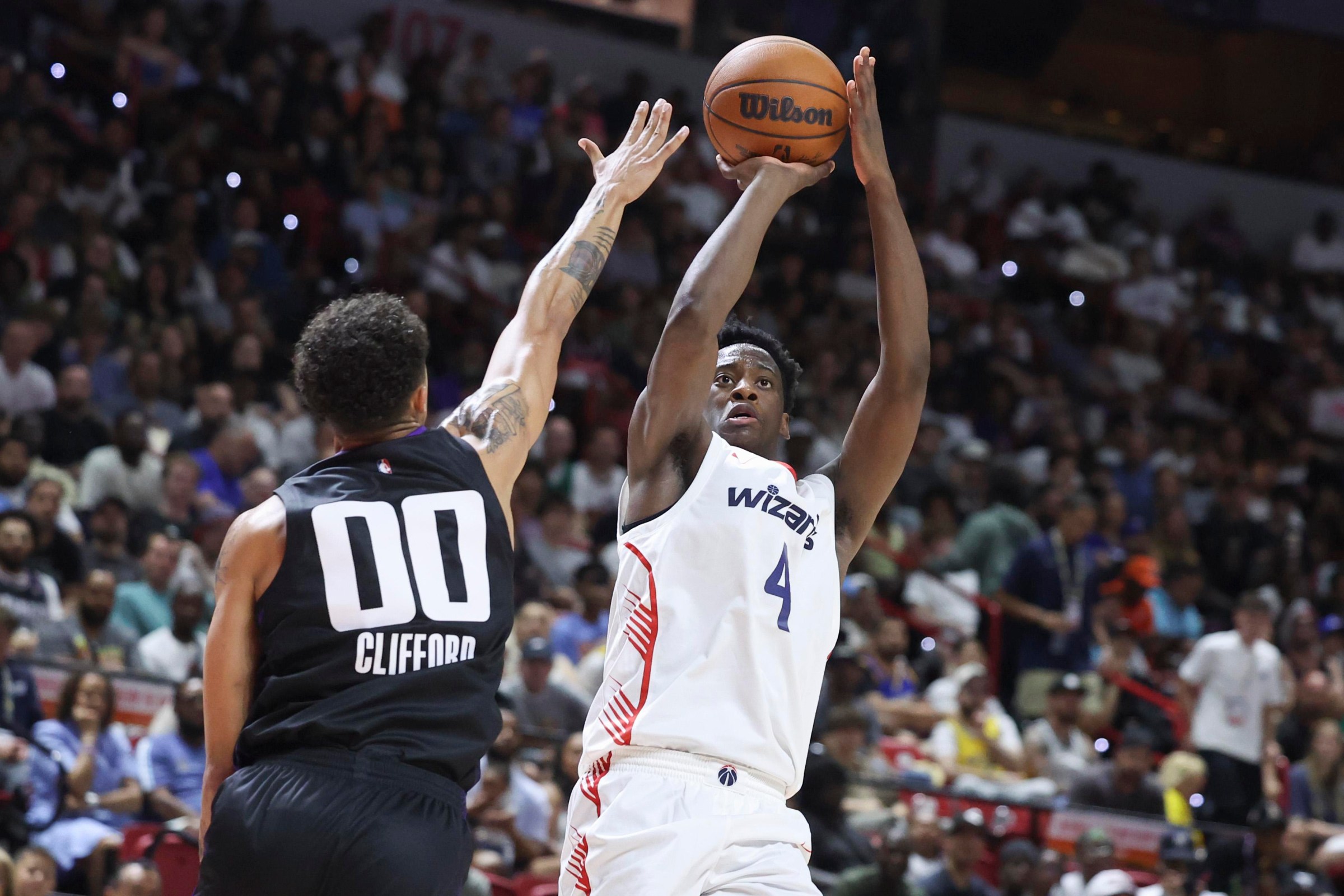 Rookie AJ Dybantsa impressed in summer league.