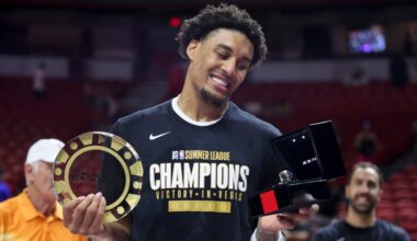 MVP Yaxel Lendeborg lifts Warriors to Summer League crown