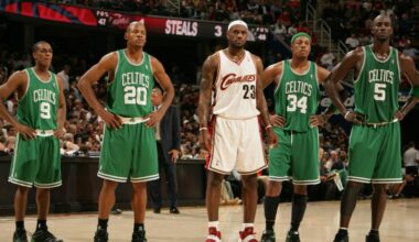 How LeBron James and the Boston Celtics keep finding each other