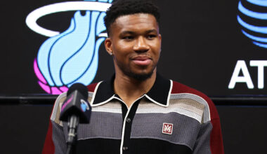 Giannis Antetokounmpo candid about adjustment in Miami but flush with excitement: 'I think this is the right place to be'
