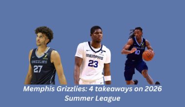 Memphis Grizzlies: 4 takeaways on 2026 Summer League