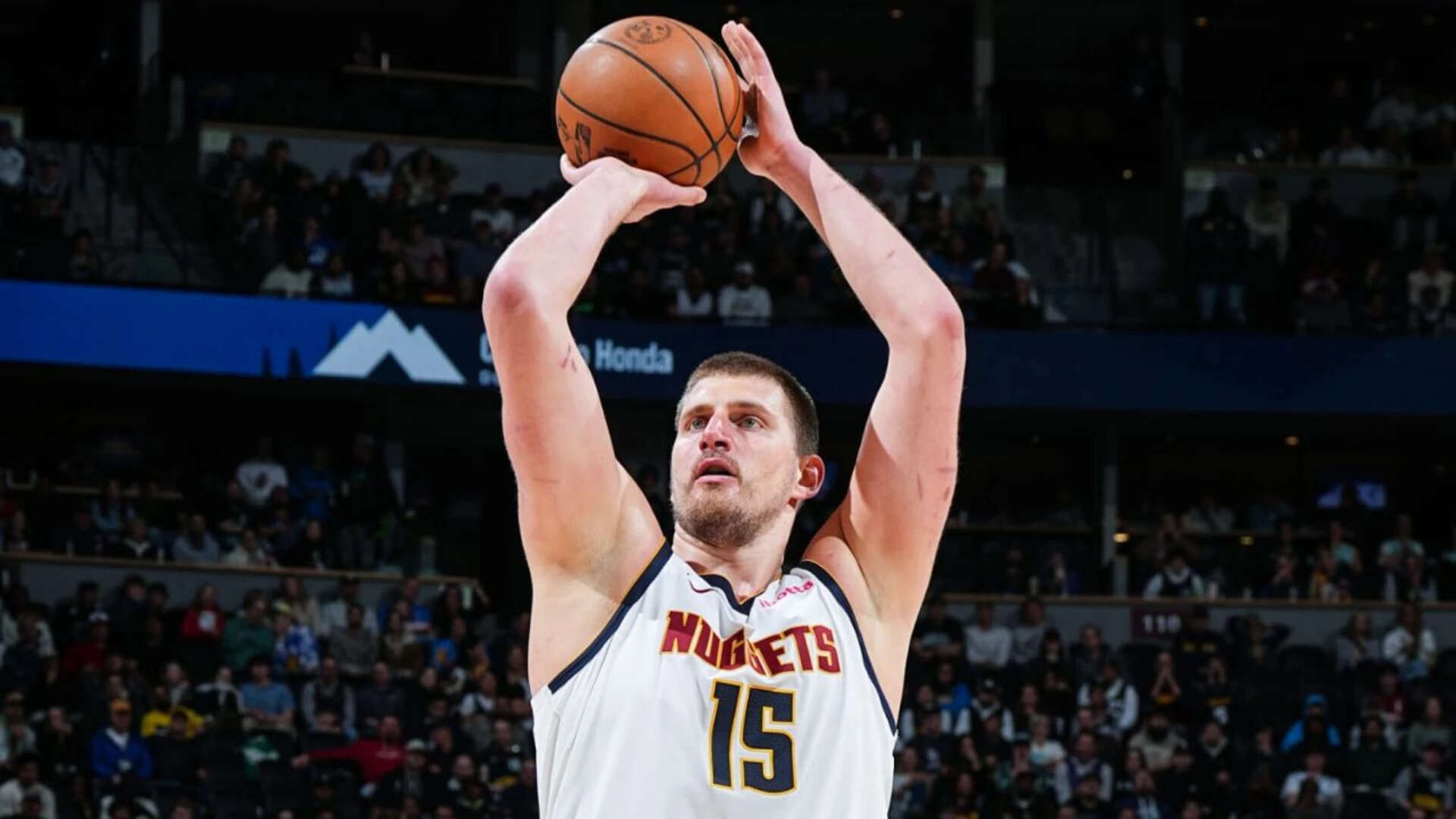 Nikola Jokic. Image via: Garrett Ellwood/ NBAE via Getty Images Nikola Jokic